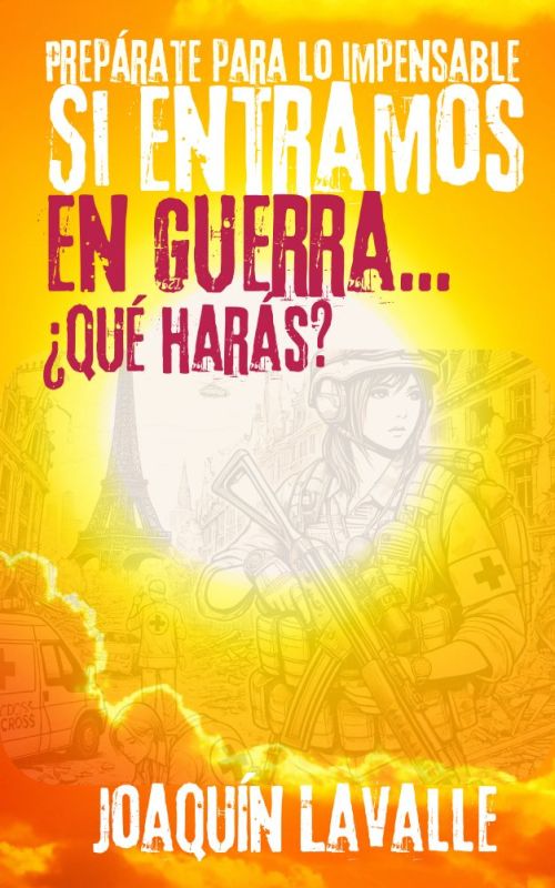Si entramos en guerra... ¿qué harás?: Prepárate para lo impensable
scribir este libro, "Si entramos en guerra... ¿qué harás?", ha sido una experiencia profundamente personal. Nació de mi propia inquietud ante la posibilidad de un conflicto nuclear, una preocupación que creo muchos compartimos. Pensar en lo que podría pasar con nuestros seres queridos, nuestras familias y nuestras vidas es algo que me ha quitado el sueño más de una vez.

Sé que no es fácil enfrentarse a una realidad tan dura. Pero también sé que, ante situaciones de incertidumbre y miedo, debemos buscar claridad y fortaleza. Este libro no pretende dar respuestas definitivas, porque nadie las tiene, pero sí busca acompañarte en la reflexión, en la preparación y en la toma de decisiones que podrían ser cruciales en momentos de crisis.