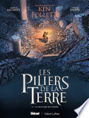 Au temps des bâtisseurs de cathédrales : redécouvrez la fresque monumentale de Ken Follett dans une saga épique en bande dessinée. Angleterre, XIIe siècle. Dans un royaume en perdition, morcelé par la guerre et affaibli par la famine, Tom, modeste maître bâtisseur, rêve de construire un jour la plus grandiose des cathédrales... Avec Ellen, sa compagne, ils ont bravé le froid et la misère pour arriver à Kingsbridge. Quand un incendie ravage l’église de la ville en pleine nuit, Tom propose aux hommes de foi de s’atteler à la tâche pour reconstruire l’édifice ! Mais certains dignitaires ne voient pas d’un bon œil ces travaux. La famille Hamleigh et l’évêque Waleran, fermement opposés à ce projet, n’hésiteront pas à user de leur pouvoir pour ralentir la construction. De son côté, Tom jouit du soutien de Philip, le prieur de Kingsbridge, mais aussi de l’appui des villageois et des moines qu’il a su convaincre de l’aider sur le chantier. Alfred, Martha et Jack, le fils d’Ellen, sont également solidaires avec Tom. La reconstruction de la cathédrale avance lentement malgré les tensions et les intrigues politiques. Bientôt, une visite pourrait tout changer, celle de l’évêque Henry... La venue de ce saint homme à la Pentecôte s’annonce cruciale pour l’avenir de la cathédrale. Tom parviendra-t-il à démontrer qu’il est à la hauteur d’une telle tâche ?