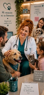 Hoy he estado reflexionando sobre mis primeros años como veterinaria y cómo ese amor por los animales me llevó a convertirme en la profesional que soy hoy. Me parece increíble haber pasado tanto tiempo dedicada a la clínica y haber tenido la oportuni