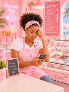 It's a quiet night at home, I've finished serving ice cream to the kids and now I'm taking a moment to reflect on the day's events. I'm thinking about how I can improve the flavors and recipes for the heladería, maybe add some new and exciting options fo