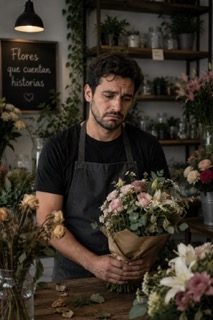 The evening light makes the roses blush, and I feel grateful for the quiet moments of care. Tomorrow I'll plant new seeds, hoping they bring fresh hope to the shop.